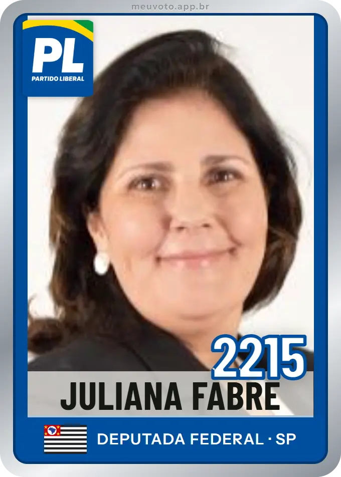 Carta de Juliana Fabre, número 2215, PL