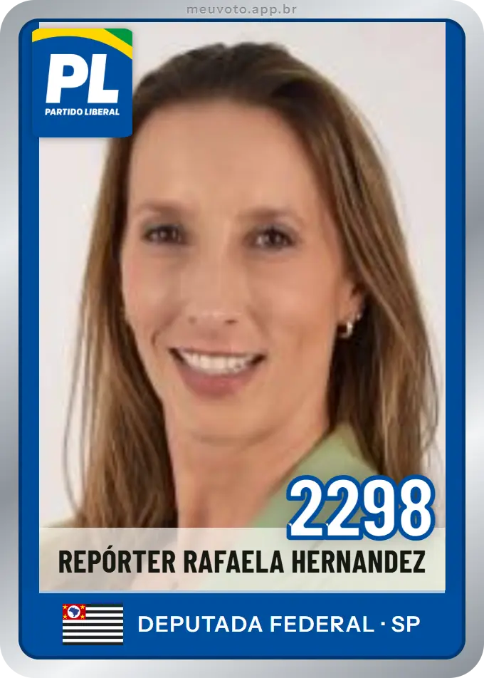Carta de Repórter Rafaela Hernandez, número 2298, PL