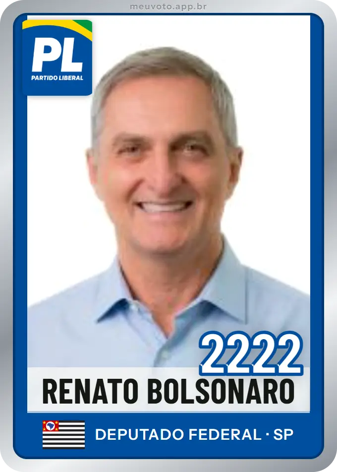 Carta de Renato Bolsonaro, número 2222, PL