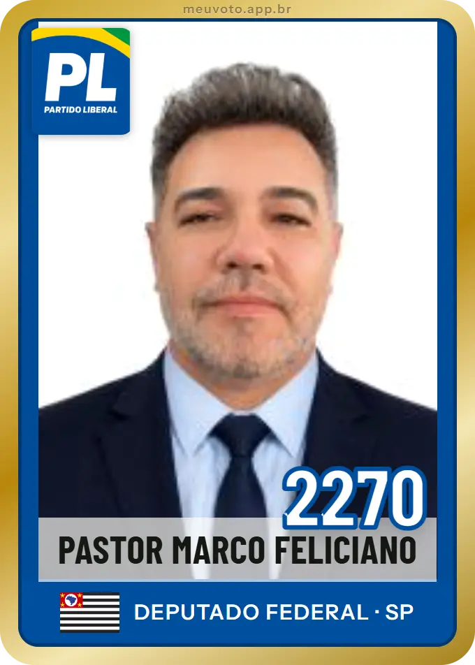 Carta de Pastor Marco Feliciano, número 2270, PL