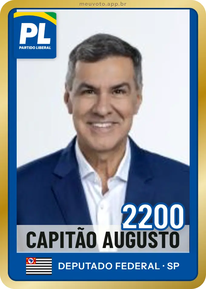 Carta de Capitão Augusto, número 2200, PL