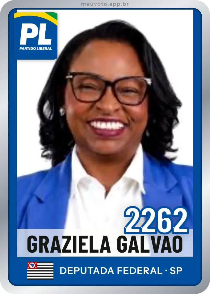 Carta de Graziela Galvão, número 2262, PL