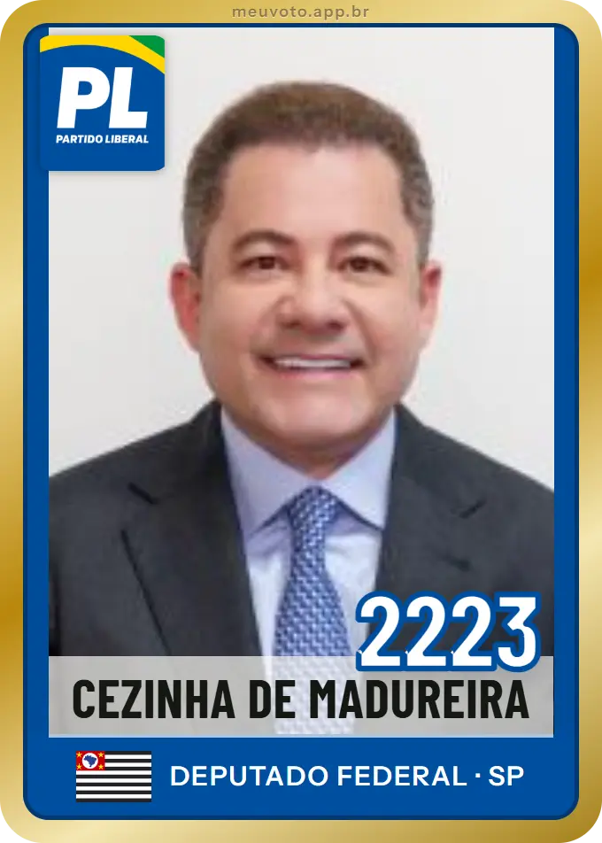 Carta de Cezinha de Madureira, número 2223, PL