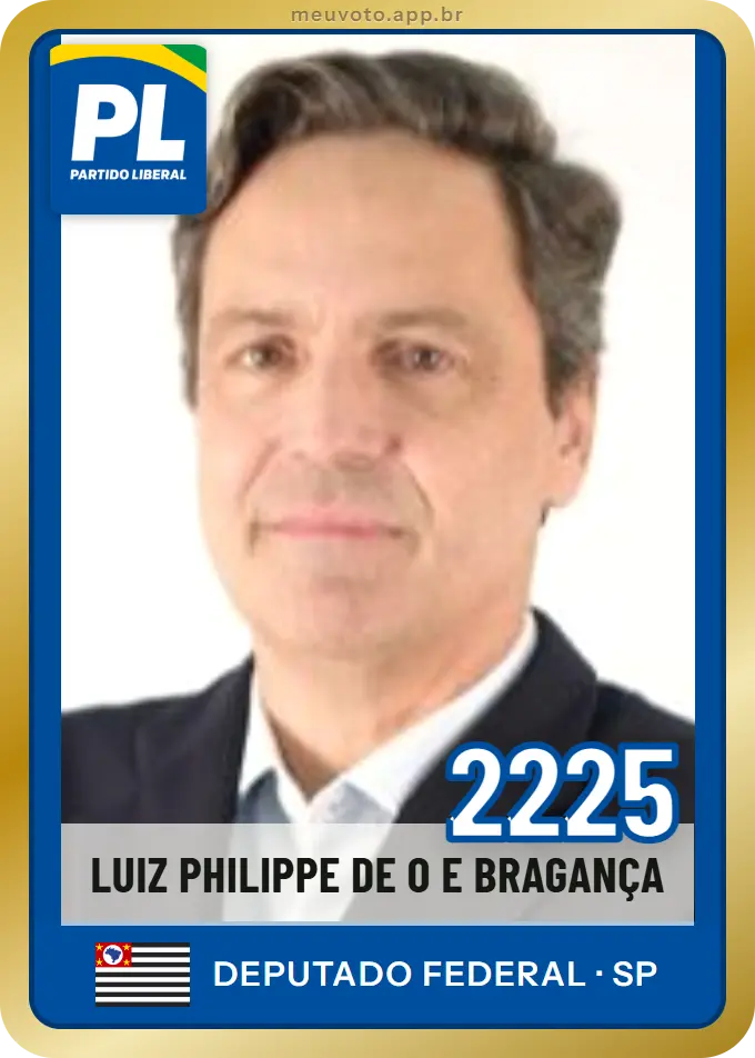 Carta de Luiz Philippe de O e Bragança, número 2225, PL