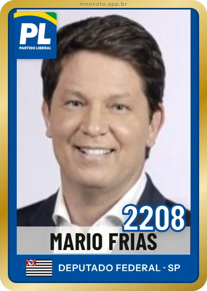 Carta de Mario Frias, número 2208, PL