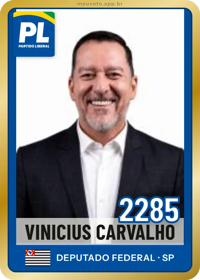 Carta de Vinicius Carvalho, número 2285, PL