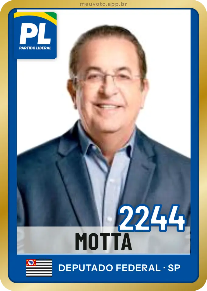 Carta de Motta, número 2244, PL
