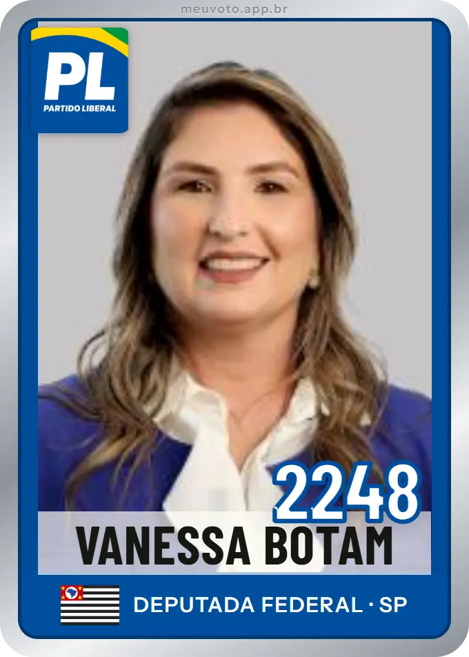 Carta de Vanessa Botam, número 2248, PL