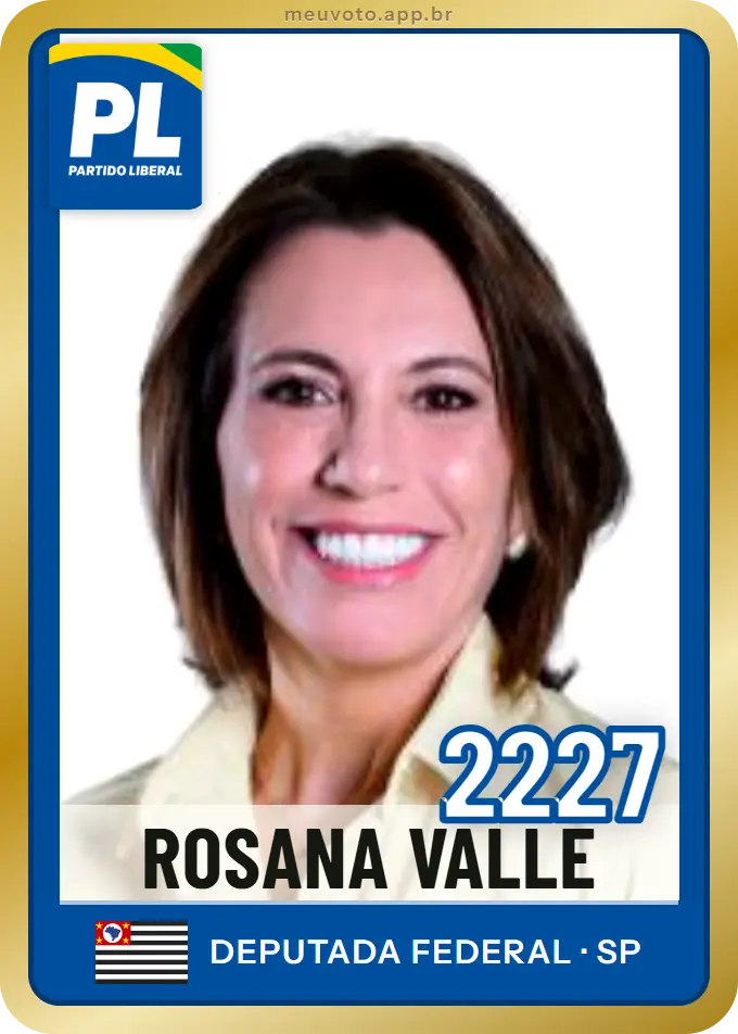 Carta de Rosana Valle, número 2227, PL