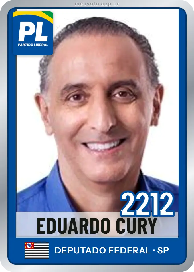 Carta de Eduardo Cury, número 2212, PL