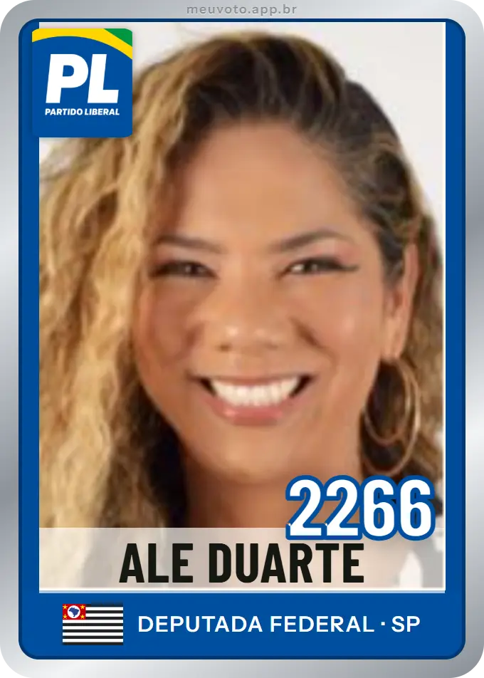 Carta de Ale  Duarte, número 2266, PL