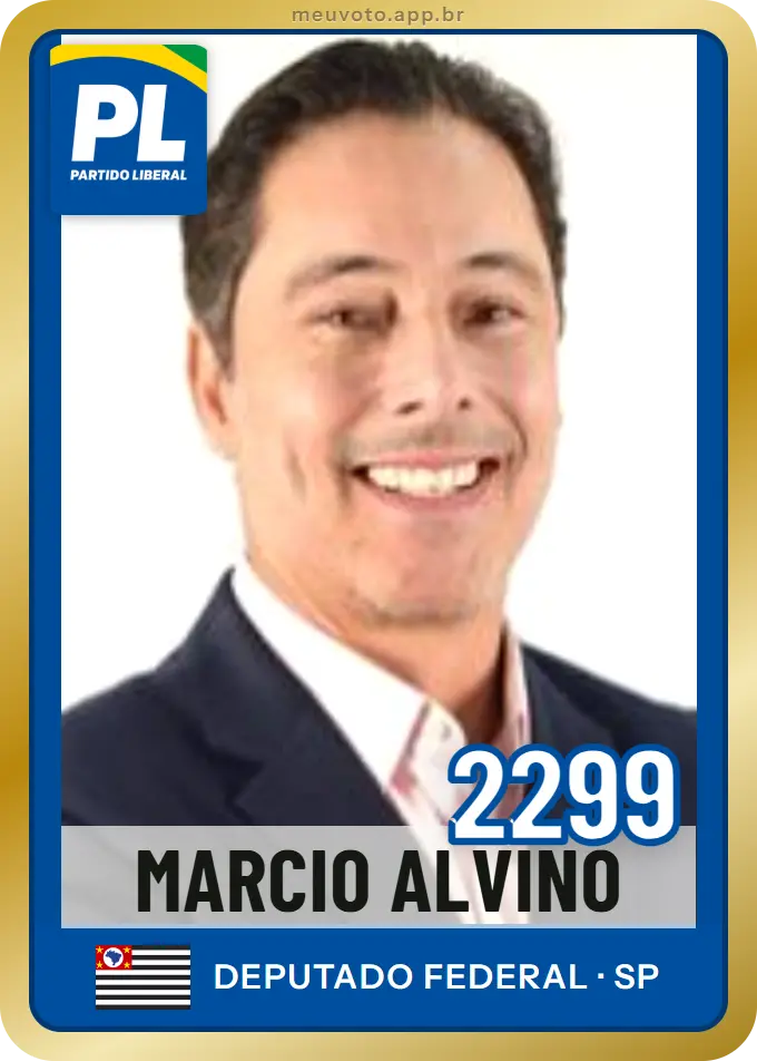 Carta de Marcio Alvino, número 2299, PL