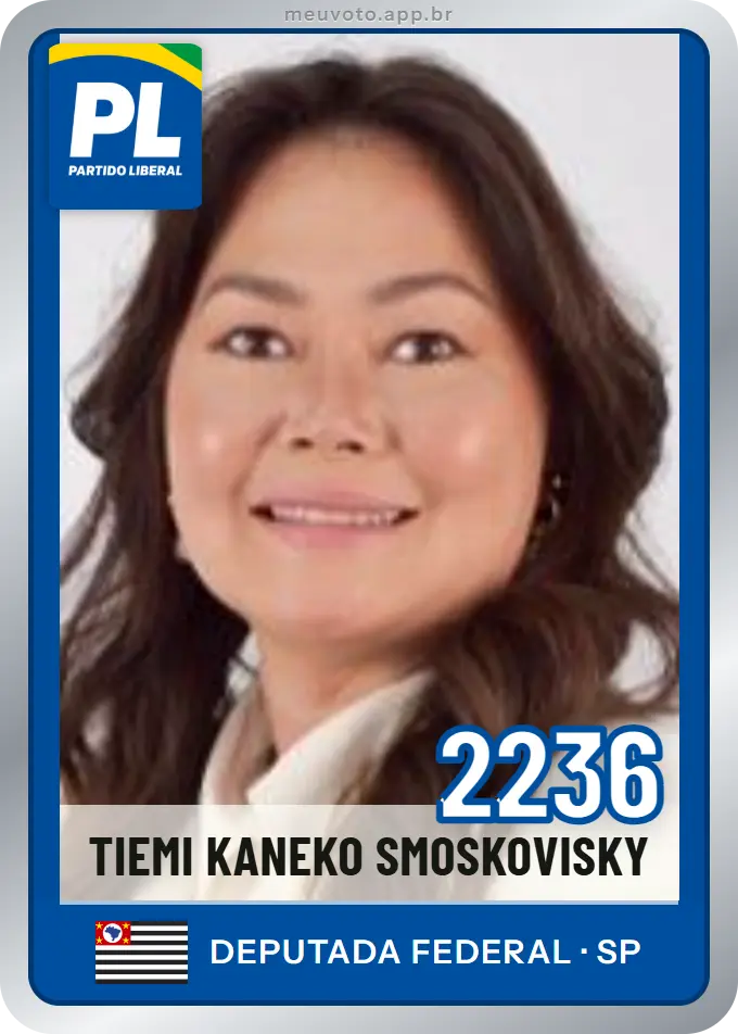 Carta de Tiemi Kaneko Smoskovisky, número 2236, PL
