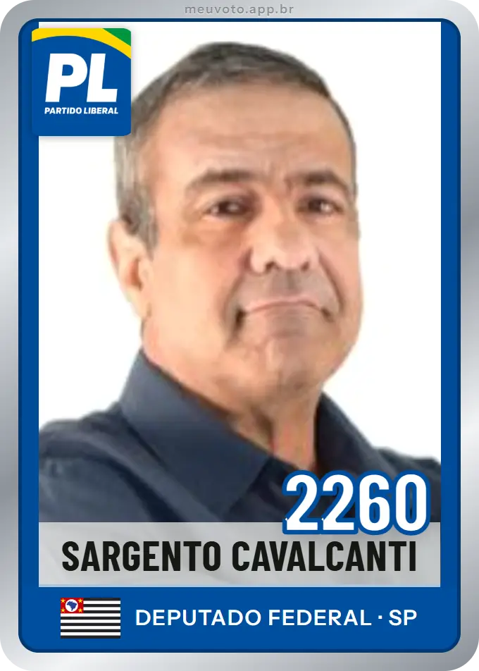 Carta de Sargento Cavalcanti, número 2260, PL