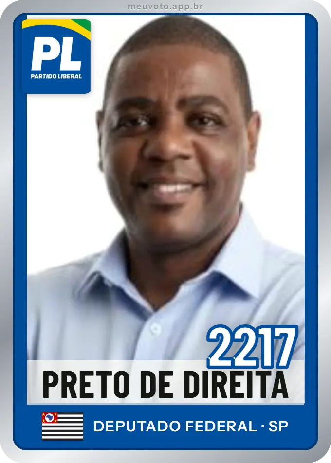 Carta de Preto de Direita, número 2217, PL