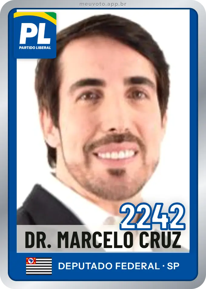 Carta de Dr. Marcelo Cruz, número 2242, PL