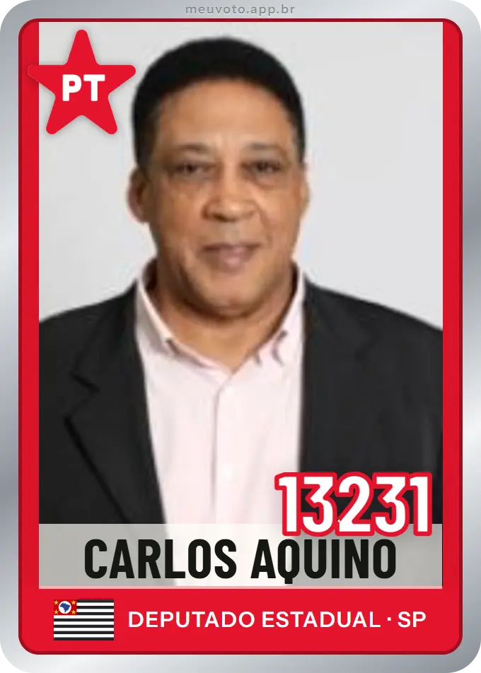 Carta de Carlos Aquino, número 13231, PT