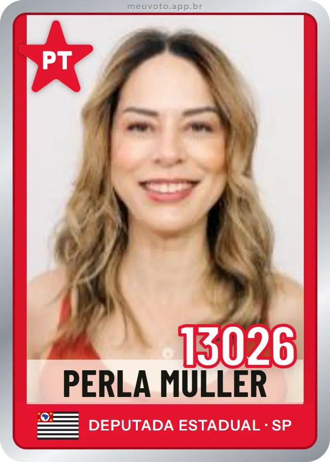 Carta de Perla Müller, número 13026, PT