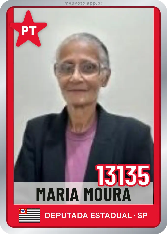 Carta de Maria Moura, número 13135, PT