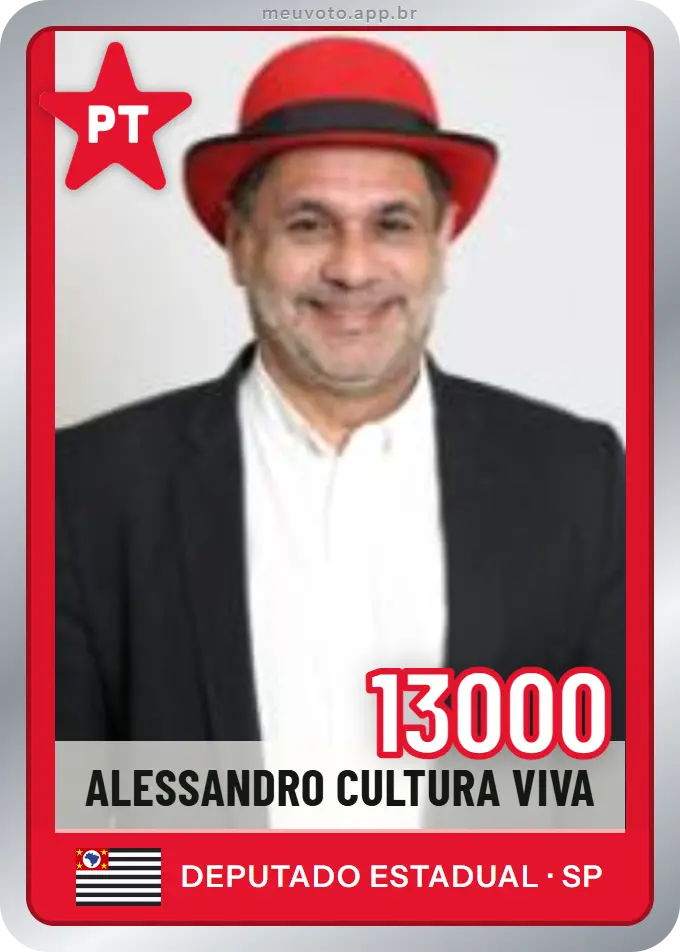 Carta de Alessandro Cultura Viva, número 13000, PT