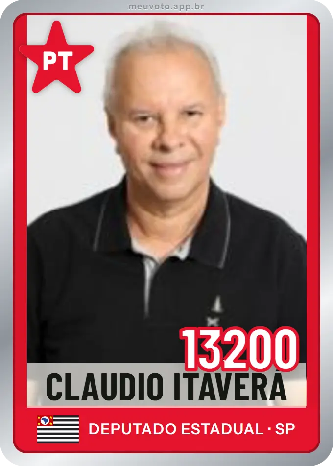 Carta de Claudio Itaverá, número 13200, PT