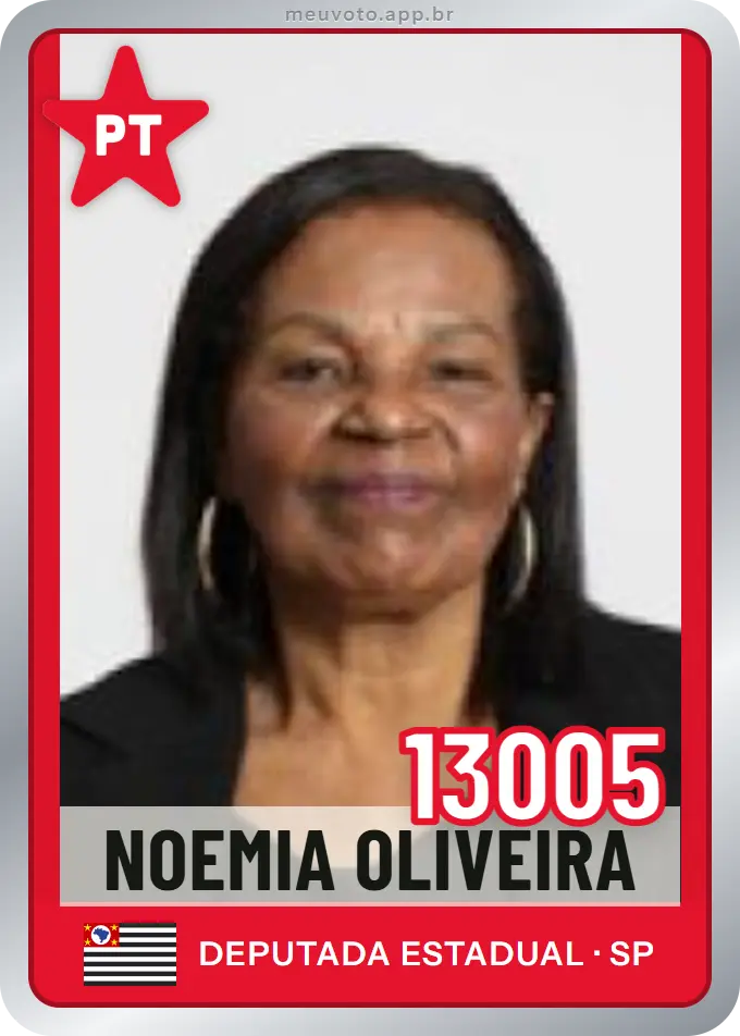Carta de Noemia Oliveira, número 13005, PT