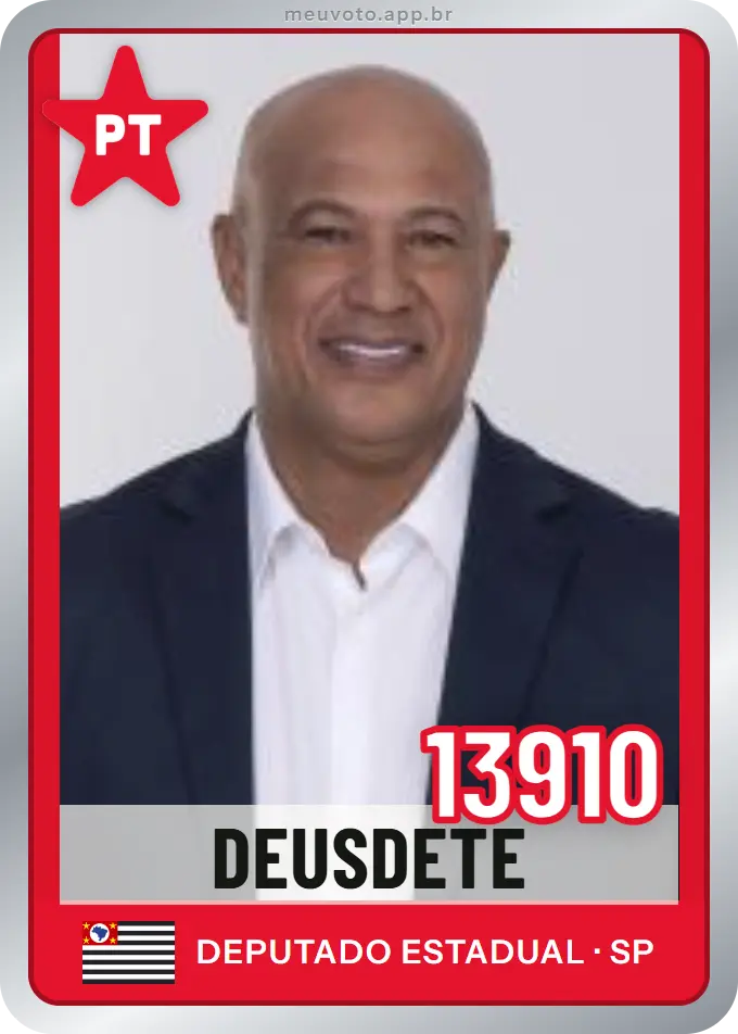 Carta de Deusdete, número 13910, PT