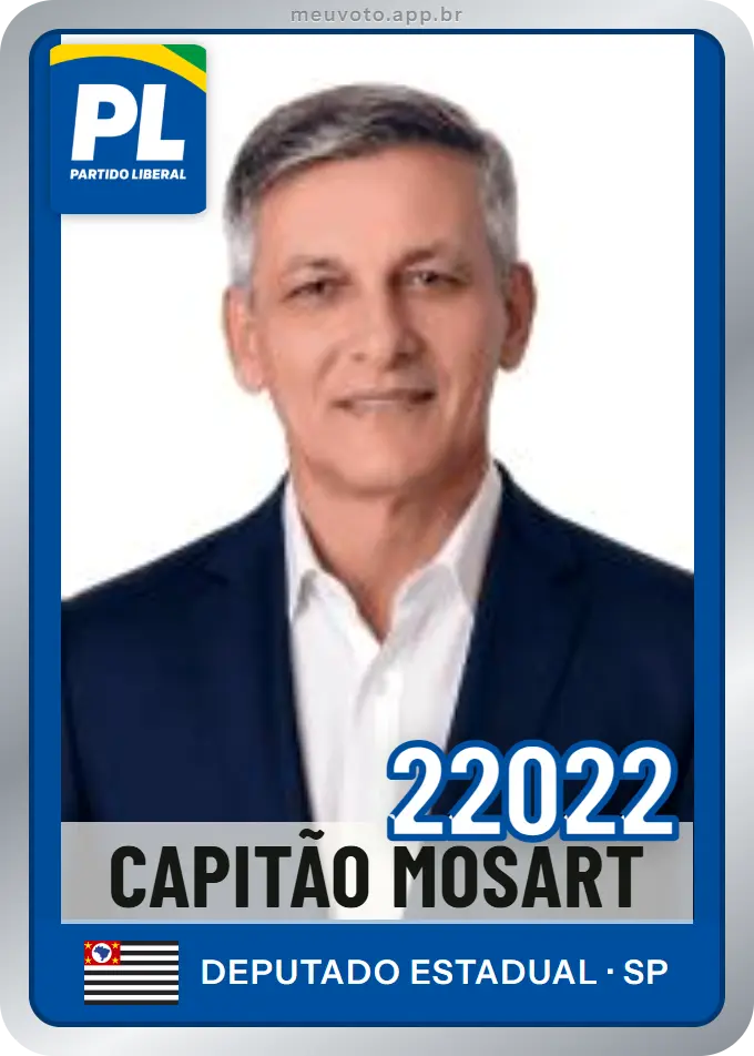 Carta de Capitão Mosart, número 22022, PL
