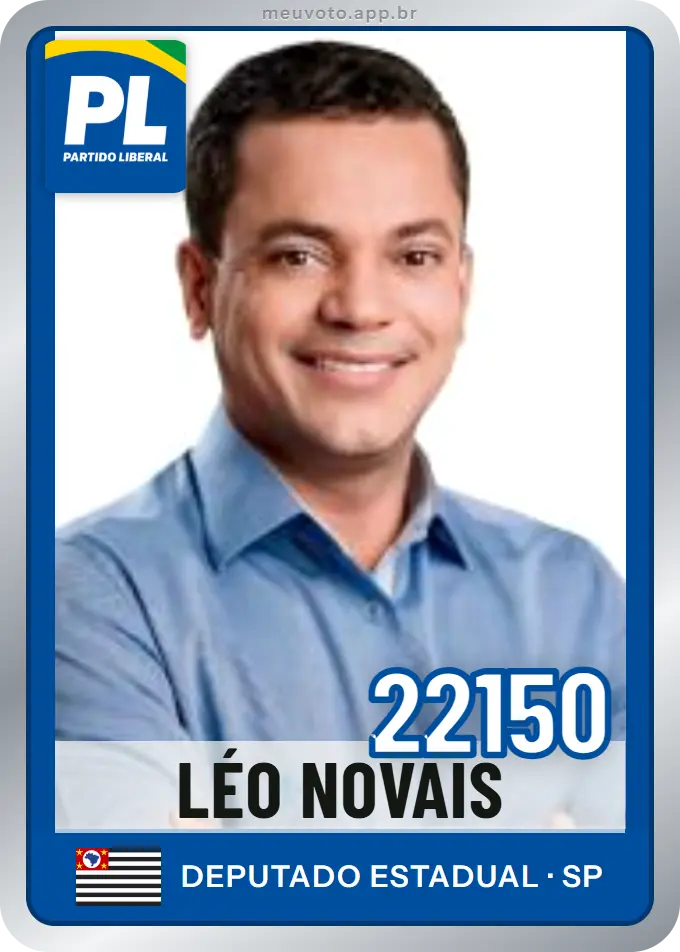 Carta de Léo Novais, número 22150, PL