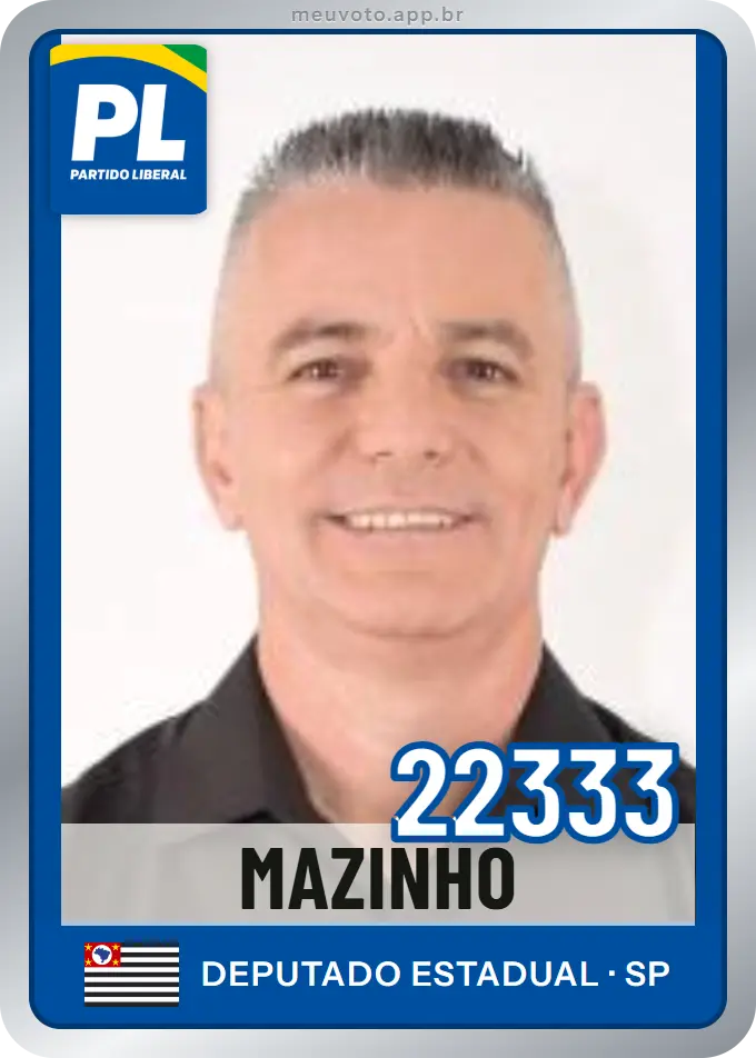 Carta de Mazinho, número 22333, PL