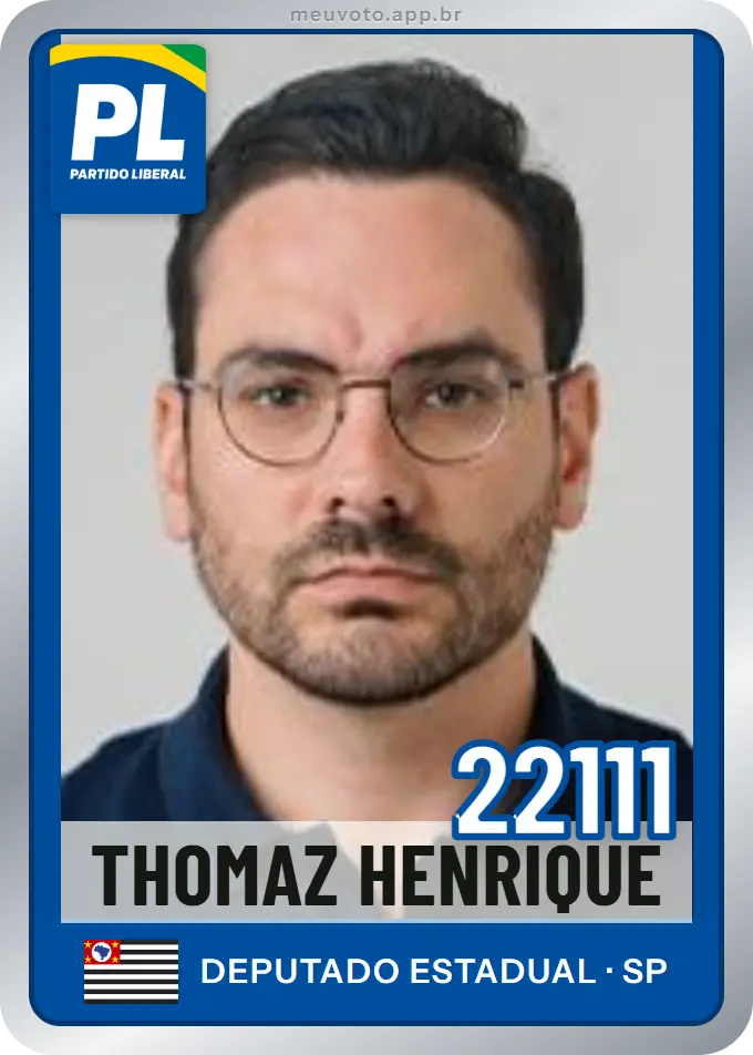 Carta de Thomaz Henrique, número 22111, PL
