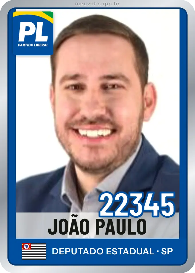 Carta de João Paulo, número 22345, PL