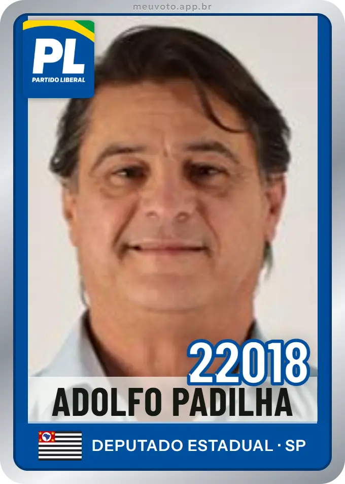 Carta de Adolfo Padilha, número 22018, PL