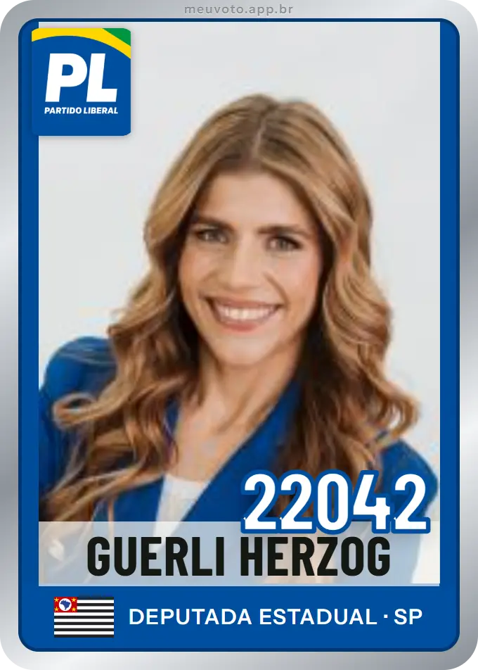 Carta de Guerli Herzog, número 22042, PL