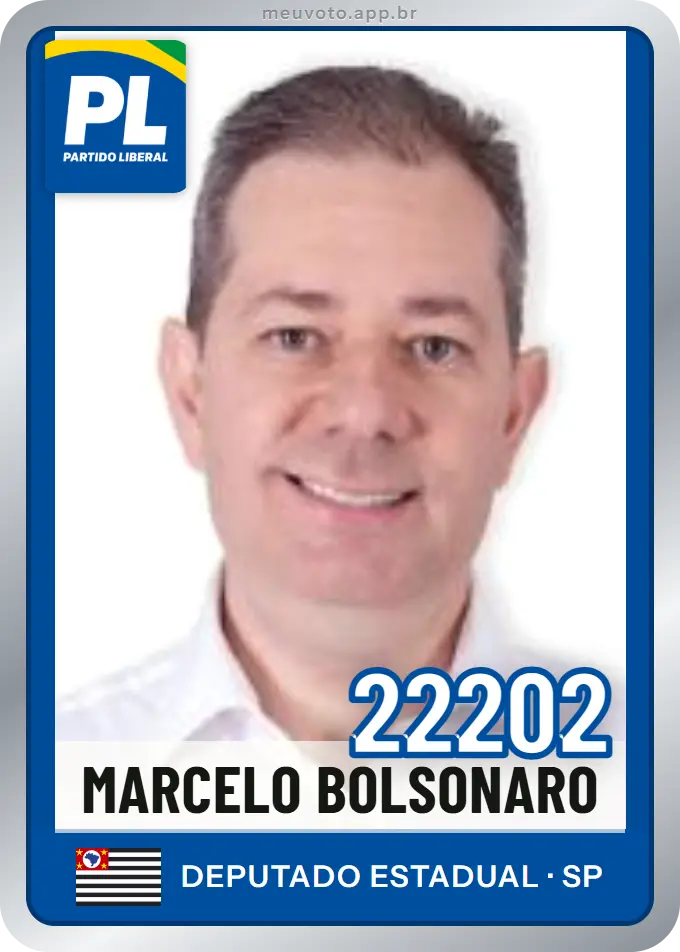 Carta de Marcelo Bolsonaro, número 22202, PL