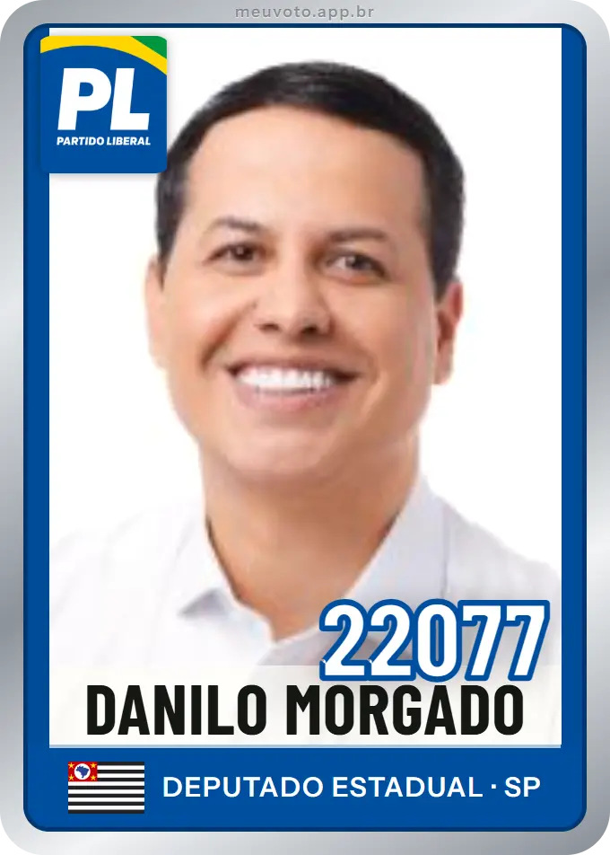 Carta de Danilo Morgado, número 22077, PL