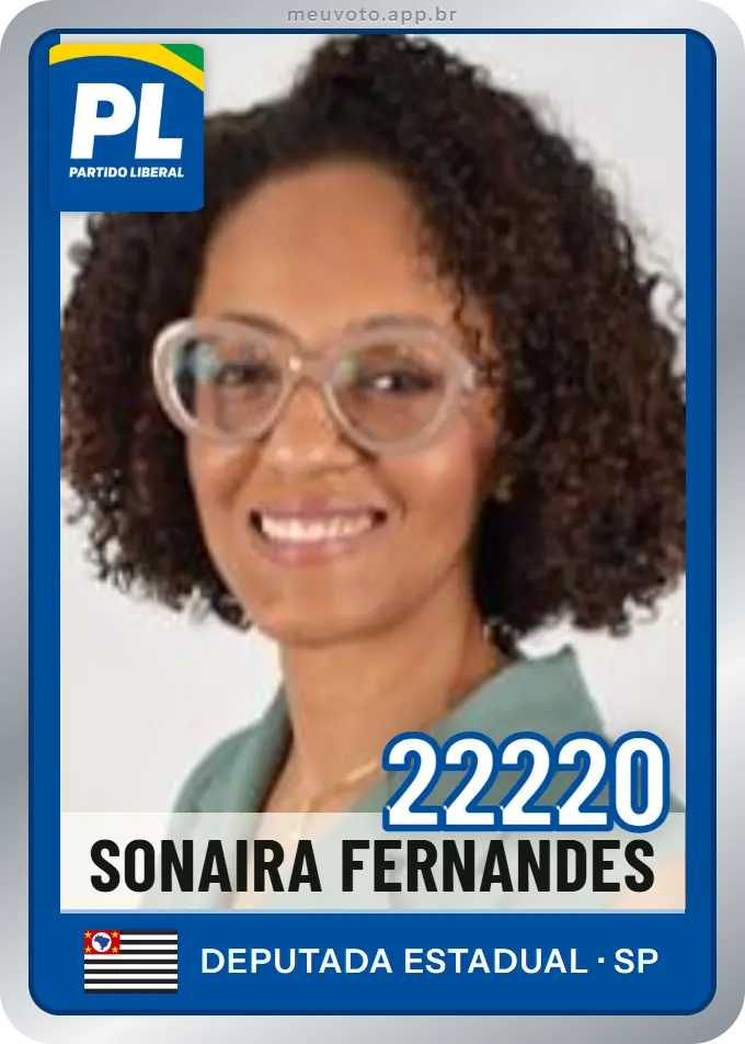 Carta de Sonaira Fernandes, número 22220, PL