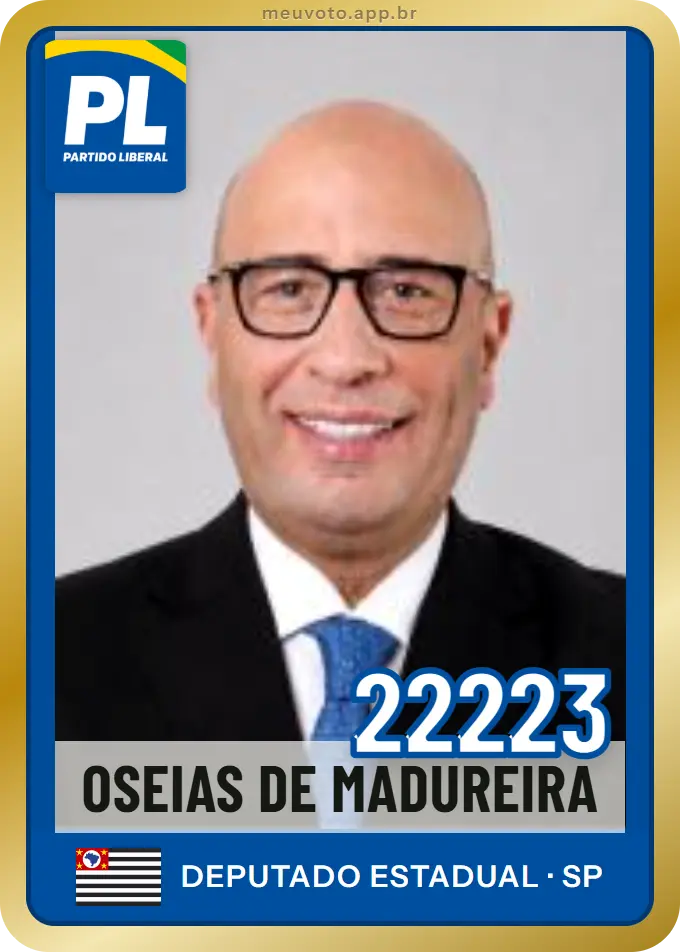 Carta de Oseias de Madureira, número 22223, PL