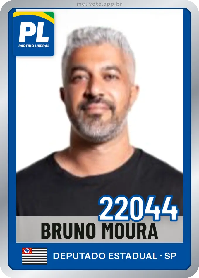 Carta de Bruno Moura, número 22044, PL