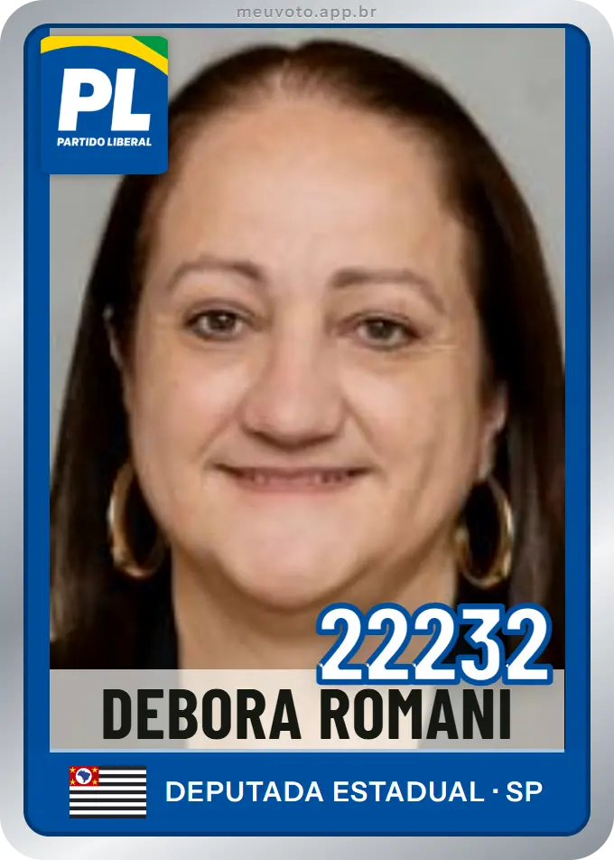 Carta de Debora Romani, número 22232, PL
