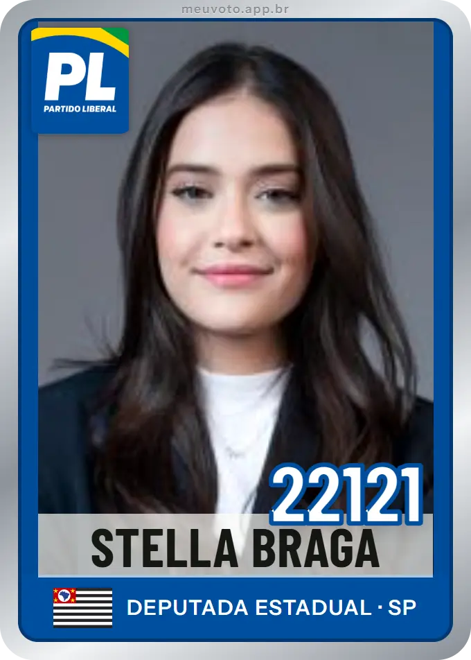 Carta de Stella Braga, número 22121, PL