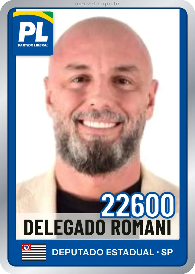 Carta de Delegado Romani, número 22600, PL
