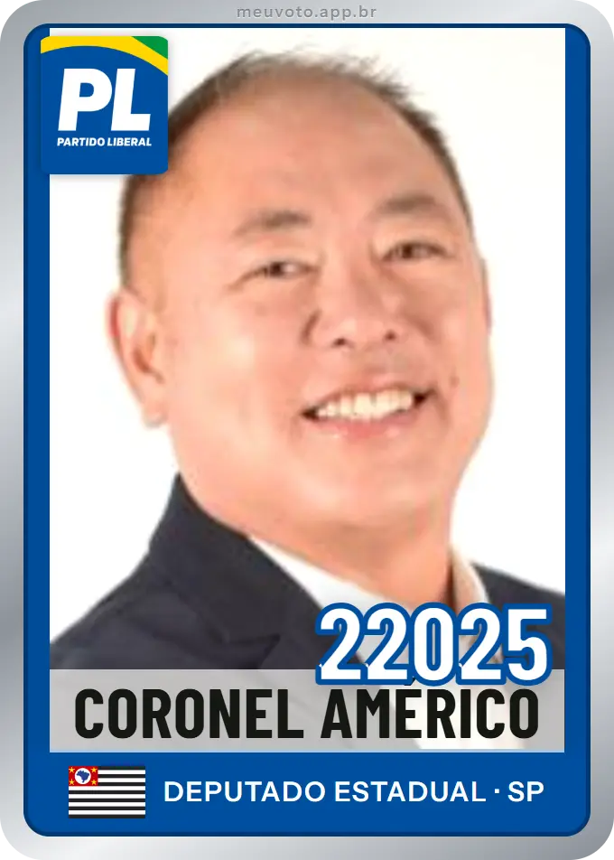 Carta de Coronel Américo, número 22025, PL