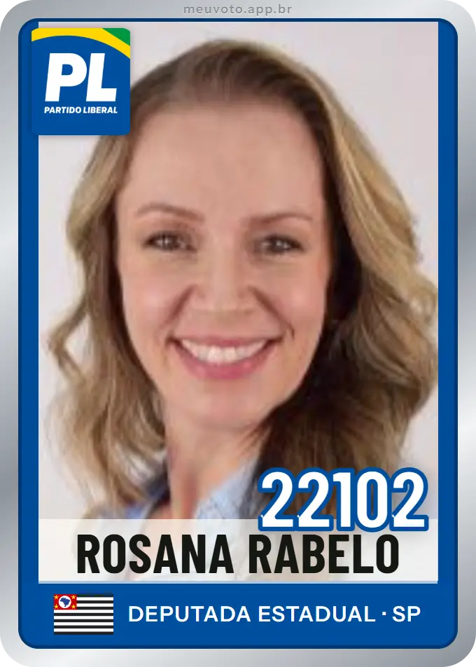 Carta de Rosana Rabelo, número 22102, PL