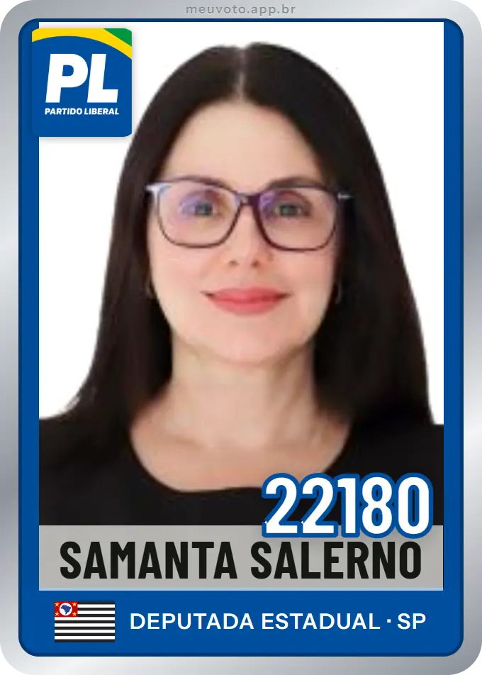 Carta de Samanta Salerno, número 22180, PL