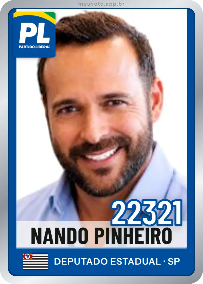 Carta de Nando Pinheiro, número 22321, PL