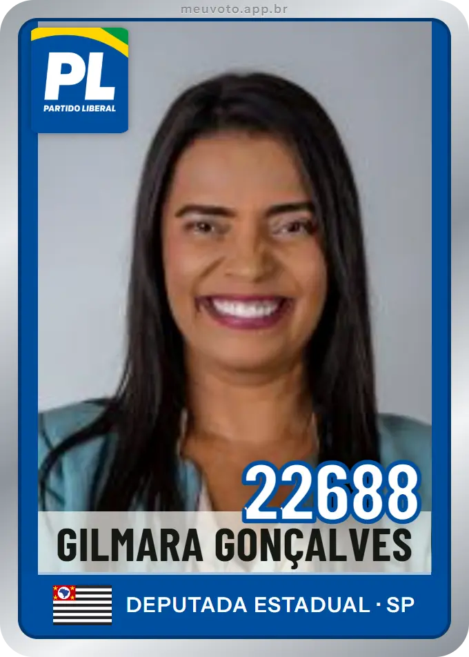 Carta de Gilmara Gonçalves, número 22688, PL