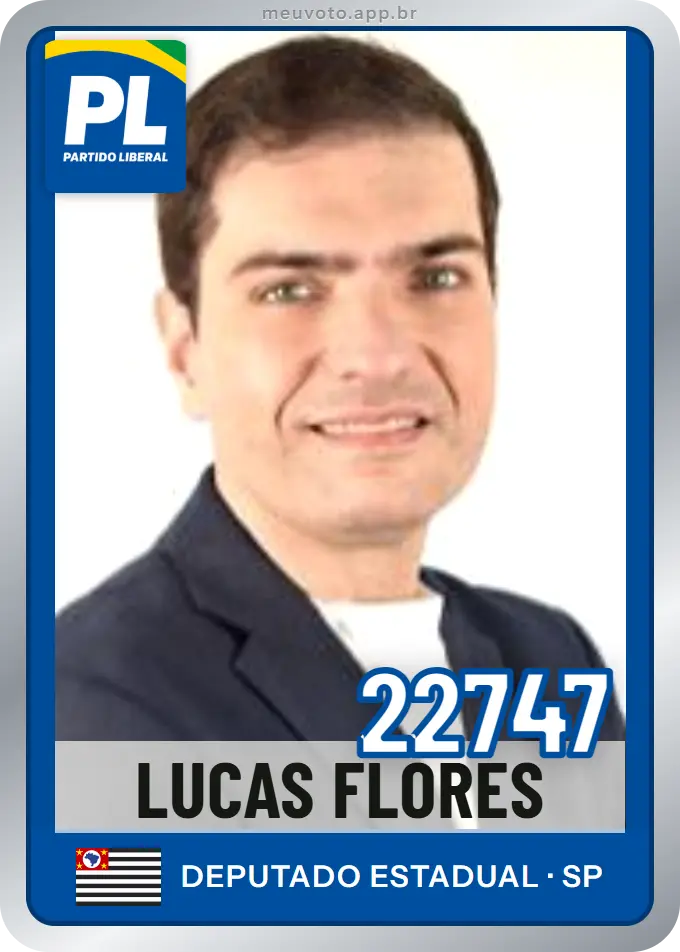Carta de Lucas Flores, número 22747, PL