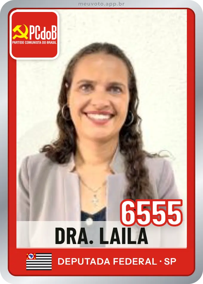 Carta de Dra. Laila, número 6555, PCdoB