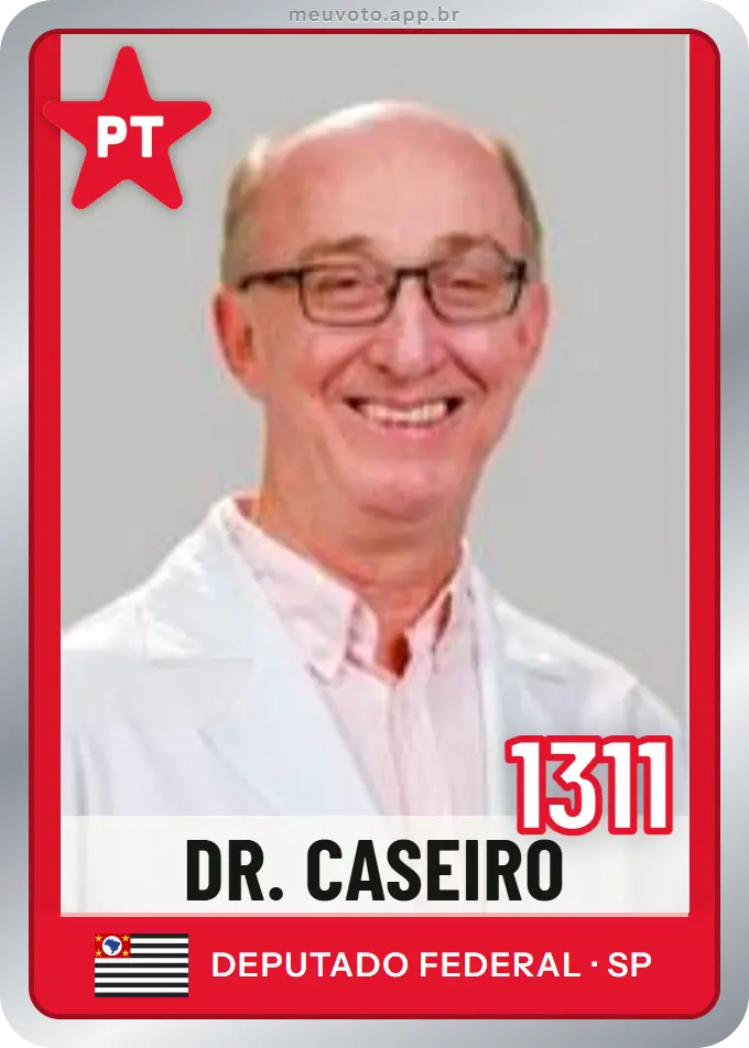 Carta de Dr. Caseiro, número 1311, PT